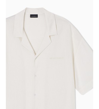 Emporio Armani Strandskjorte hvid