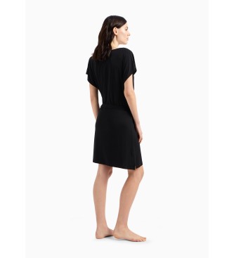 Emporio Armani Klnning med svart skrp