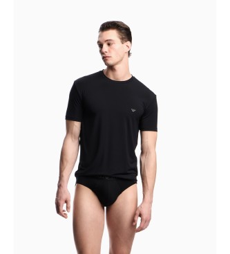 Emporio Armani UC001 Maglietta nera girocollo