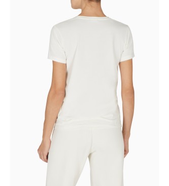 Emporio Armani Kurz�rmeliges T-Shirt mit Rundhalsausschnitt wei�