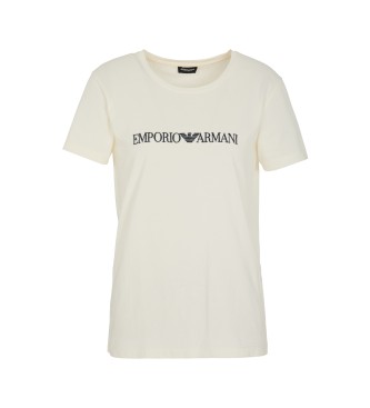 Emporio Armani Kurz�rmeliges T-Shirt mit Rundhalsausschnitt wei�