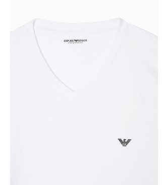 Emporio Armani T-shirt Home V blanc