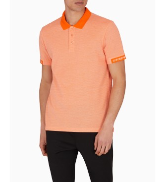 Emporio Armani Koralna polo majica s kratkimi rokavi