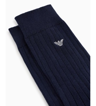 Emporio Armani Calzini arcobaleno blu navy
