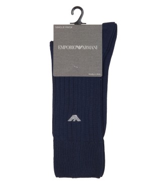 Emporio Armani Calzini arcobaleno blu navy