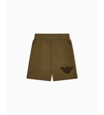 Emporio Armani Shorts Sponge Logo green