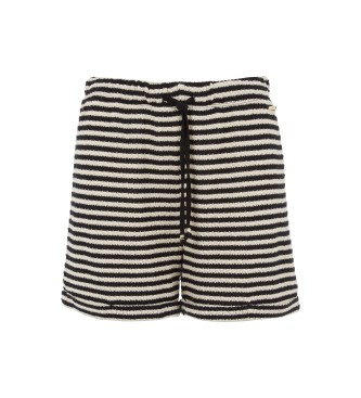 Emporio Armani Sortstribede shorts