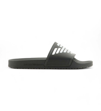 Emporio Armani Flip-Flops Logo schwarz