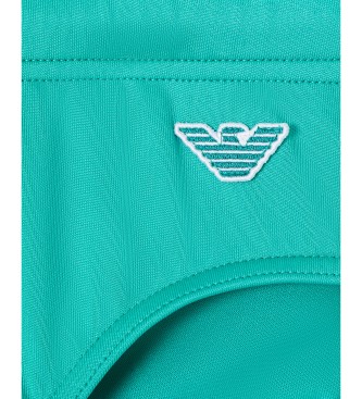 Emporio Armani Maillot de bain Slip Beach turquoise