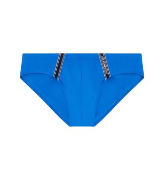 Emporio Armani Beachwear blue briefs
