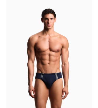 Emporio Armani Maillot de bain Slip Cint marine