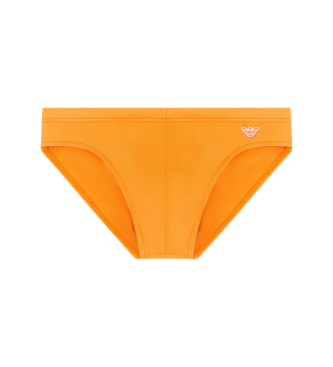 Emporio Armani Maillot de bain orange Slip Style
