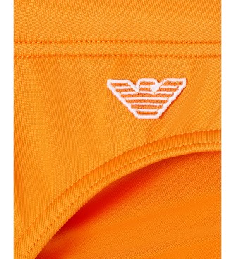 Emporio Armani Maillot de bain orange Slip Style