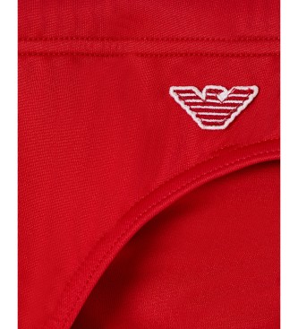 Emporio Armani Maillot de bain Slip Style rouge