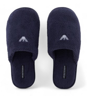 Emporio Armani Homewear marine sportschoenen