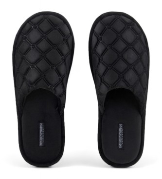 Emporio Armani Chaussures homewear noires