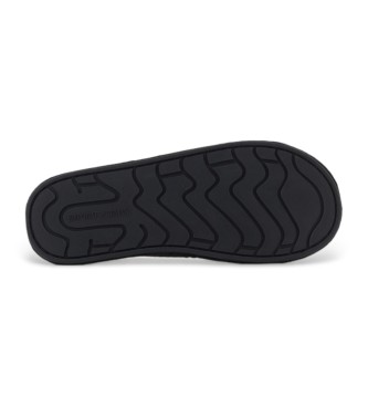 Emporio Armani Zapatillas Homewear negro