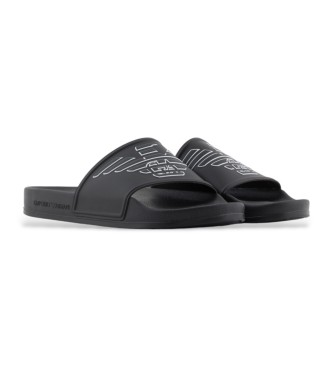Emporio Armani Flip-flops black eagle