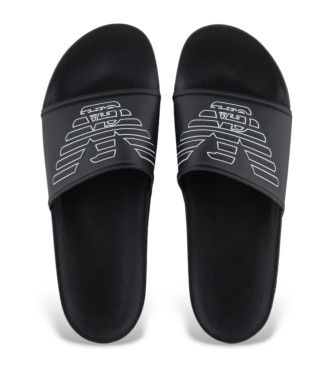 Emporio Armani Flip-flops black eagle