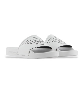 Emporio Armani Flip-flops white eagle