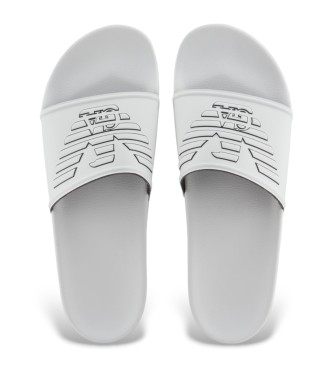 Emporio Armani Flip-flops white eagle