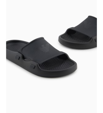 Emporio Armani Črne japonke Pool