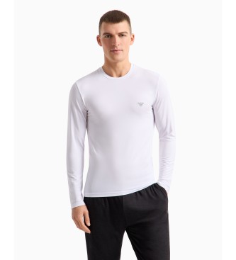 Emporio Armani Intimes Langarm-T-Shirt Soft Modal wei