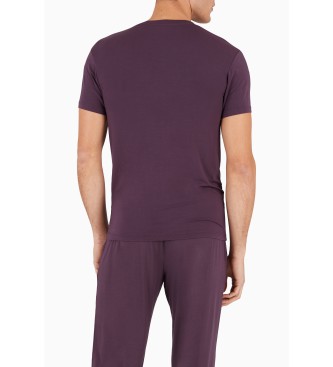 Emporio Armani Soft Modal T-shirt lilac