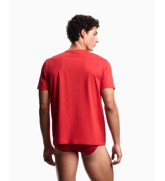Emporio Armani T-shirt Intensiv r�d