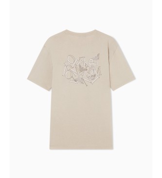Emporio Armani T-shirt Water beige