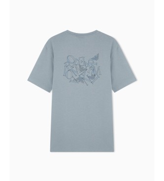 Emporio Armani T-shirt Water grey