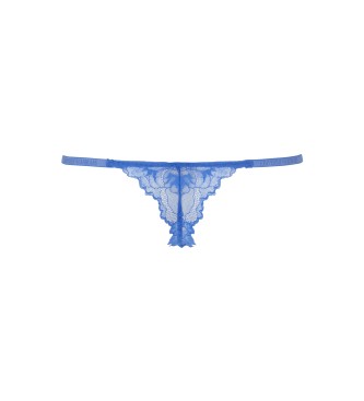 Emporio Armani Spitzentanga blau