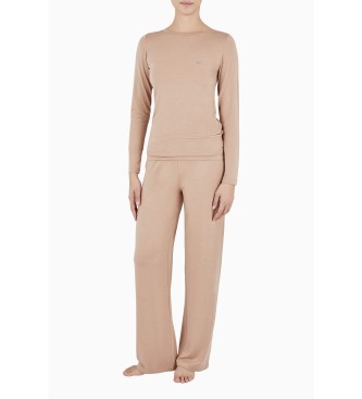 Emporio Armani Pijama Tech Wool beige