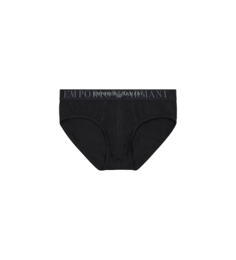 Emporio Armani Slip basic con cintura nera logata