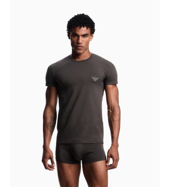 Emporio Armani Megalogo gr� T-shirt