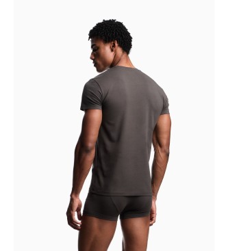 Emporio Armani Megalogo gr� T-shirt