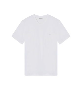 Emporio Armani T-shirt v-ringad vit