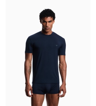 Emporio Armani T-shirt Modal navy