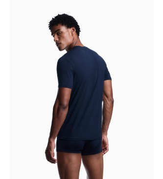 Emporio Armani T-shirt Modal navy