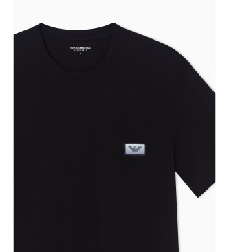 Emporio Armani T-shirt nera superfine