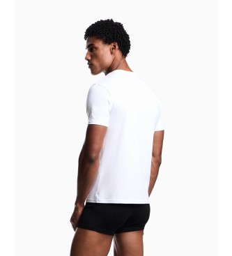 Emporio Armani Rainbow T-shirt hvid