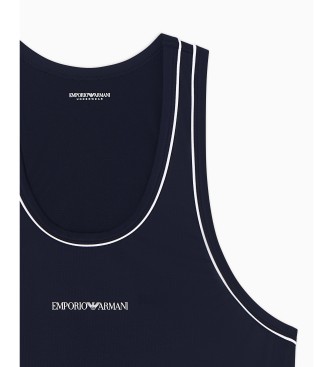 Emporio Armani Underline Logobanda T-shirt bl�