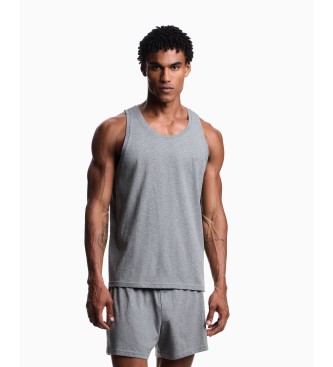 Emporio Armani Pima Fabric T-shirt grey