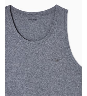 Emporio Armani Pima Fabric T-shirt grey