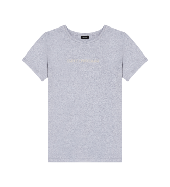 Emporio Armani Iconic Logobanda T-shirt grey