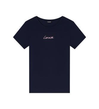 Emporio Armani T-shirt Saint Valentine navy