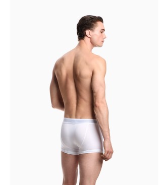 Emporio Armani Boxer blanc en maille extensible