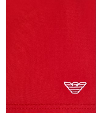 Emporio Armani Costume da bagno rosso essenziale
