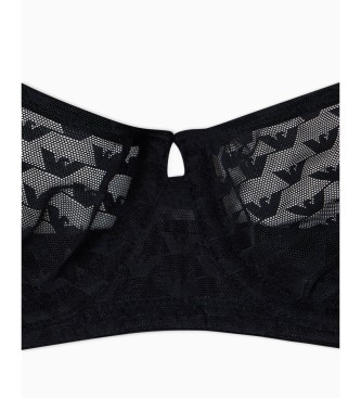 Emporio Armani Ovadderad Balconette BH svart