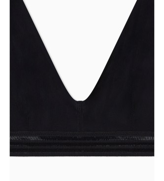 Emporio Armani Modrček brez oblazinjenja črn